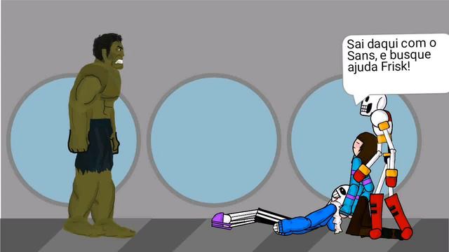 Hulk VS Sans [Draw Cartoons 2] смотреть онлайн