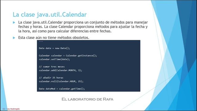 Manejo de fechas y horas en el lenguaje Java. Parte 5. смотреть онлайн