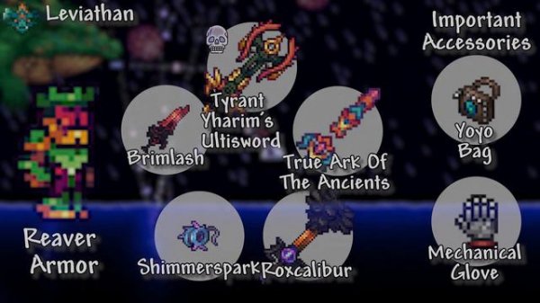 Calamity Mod Melee Class Setups - Calamity Class Loadouts