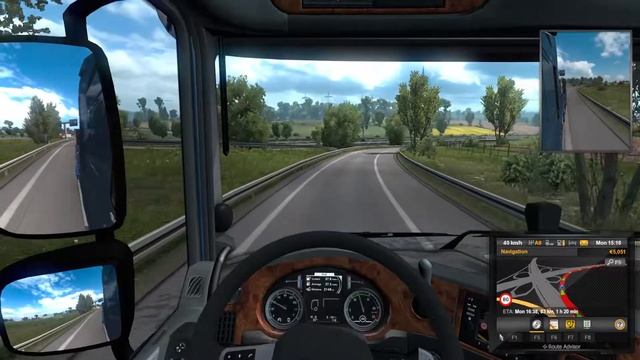 EURO TRUCK SIMULATOR 2 - 100% Walkthrough No Commentary - Part 1 [Ultra Settings] смотреть онлайн