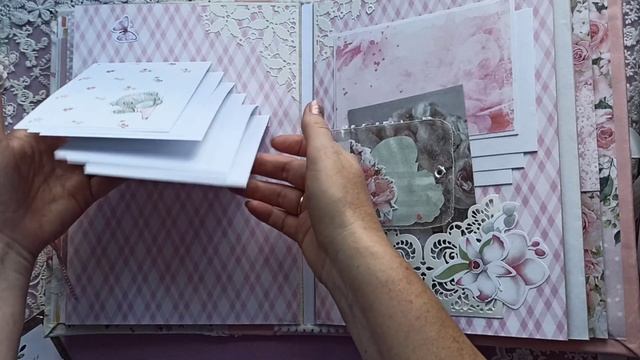 Фотоальбом ручной работы 20*30?Скрапбукинг смотреть онлайн