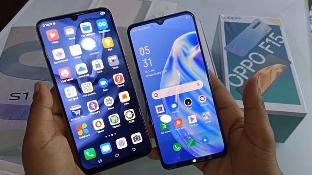 Vivo S1 Pro vs Oppo F15 Unboxing & Comparison !! Vivo S1 Pro vs Oppo F15 Compare смотреть онлайн