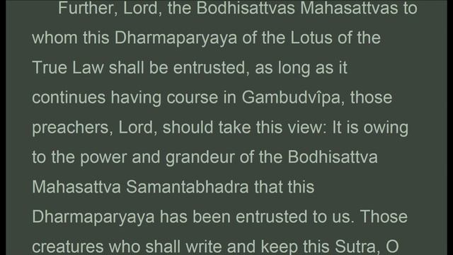 LSx_27c26 ENCOURAGEMENT OF SAMANTABHADRA, Hendrik Kern, LOTUS OF THE TRUE LAW 1884 (Mar 2020) смотреть онлайн