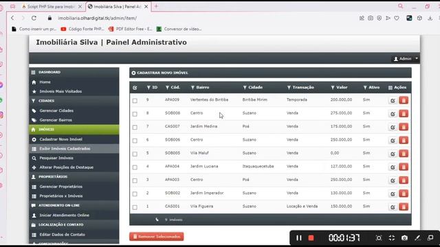 Script PHP Site para Imobiliária e Corretores de Imóveis – Azul – Responsivo Com Chat смотреть онлайн