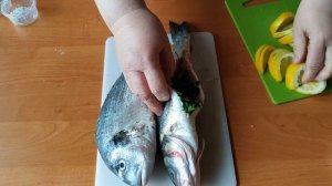 Так можно готовить любую рыбу, а у меня 2 в 1 (Сибас и Дорадо)!