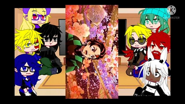 Pro Heroes React To  Nezuko And Tanjiro  Part 1