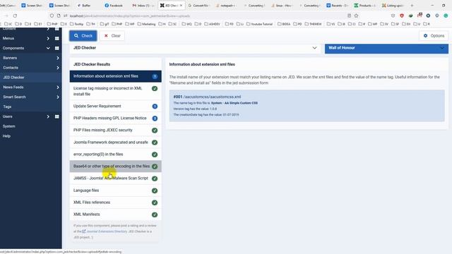 Joomla 4 Extensions Test with AA Custom CSS смотреть онлайн