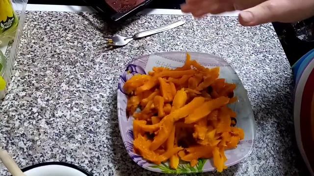 Очень вкусный гарнир из тыквы низкоуглеводный. смотреть онлайн