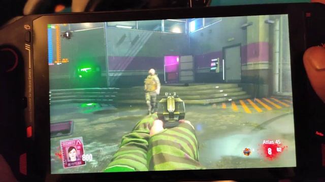 OneXPlayer Advanced Warfare Exo Zombies AMD R7 5700U Gameplay & Settings windows 11 Call of Duty CO смотреть онлайн