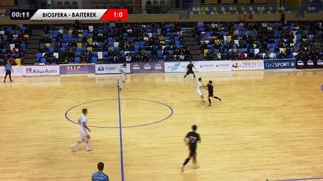 VI ЧЕМПИОНАТ РК ПО ФУТЗАЛУ. МАТЧ ЗА 3-МЕСТО. BIOSFERA - BAITEREK смотреть онлайн