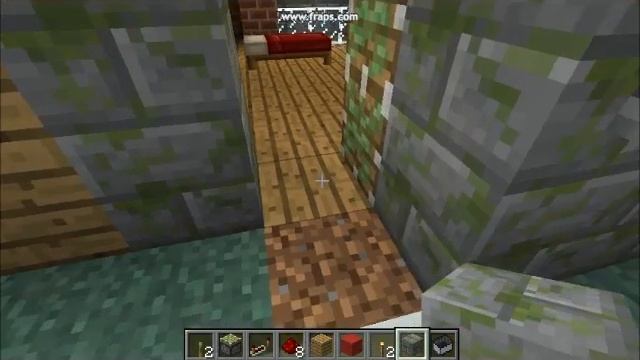 Minecraft-Как сделать раздвижную дверь смотреть онлайн