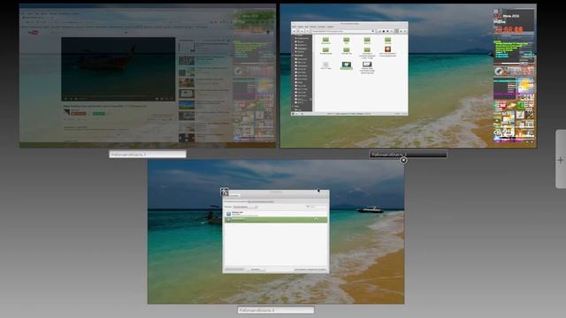 Расширения DesktopCube и Desktop-scroller в Cinnamon.Некоторые проблемы. смотреть онлайн