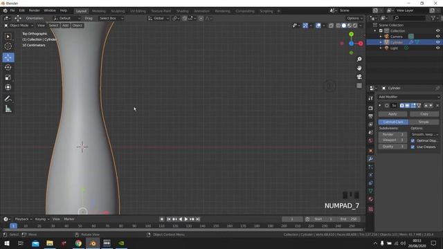 BLENDER 2.8 How To Make A Vase - Beginner Tutorial смотреть онлайн