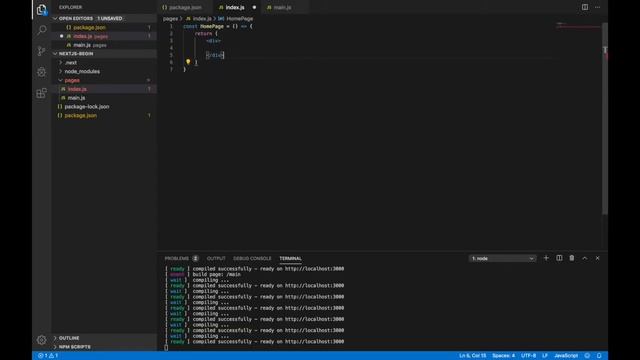 Next JS ตอนที่ 1 - หน้าแรกของฉัน + Basic HTML + Router (เพิ่มเสียง) смотреть онлайн