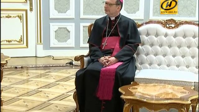 Александр Лукашенко встретился с государственным секретарём Святого Престола смотреть онлайн