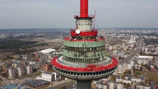 Вильнюсская телебашня.