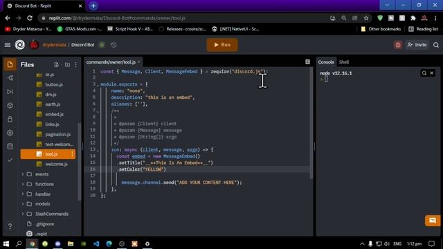 Discord Tutorials: How To Code Your Own Message Embed For Your Discord Bot смотреть онлайн