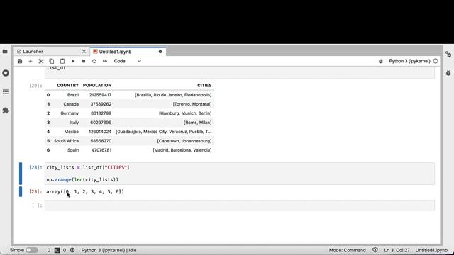 Advanced Pandas and Numpy Challenge Embedded Lists смотреть онлайн