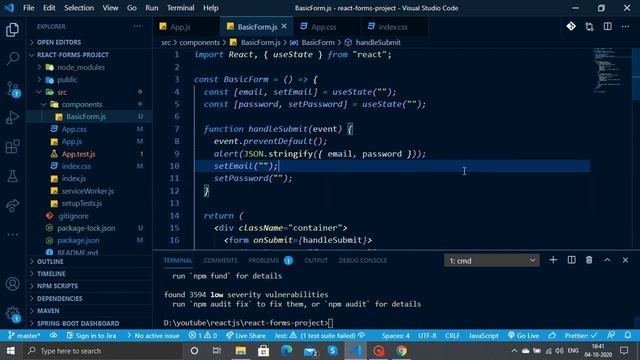 React Forms using formik - part 1 | React tutorial #reactjs #formik смотреть онлайн