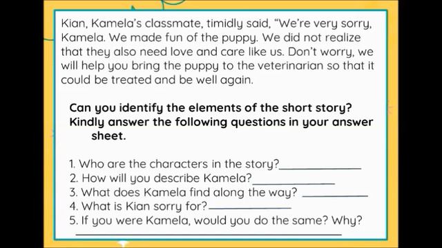 MELC-BASED COT #2 ENGLISH 6 Q3 Video Lesson Presentation ELEMENTS OF A STORY смотреть онлайн