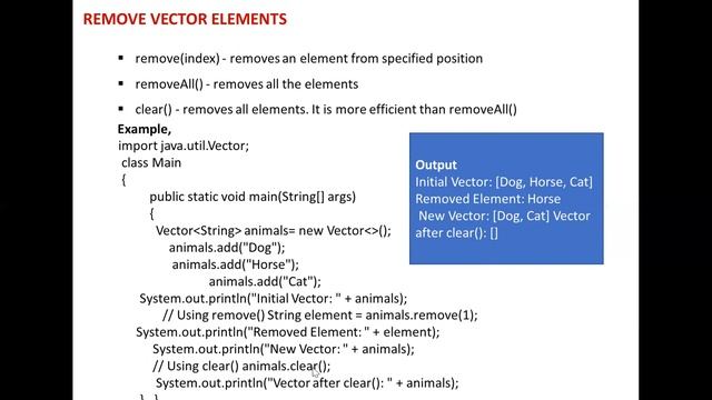 JNTUH NRCM R20 CS22 OOPJ UNIT IV VECTOR,STRING TOKENIZER LECTURE 5 смотреть онлайн