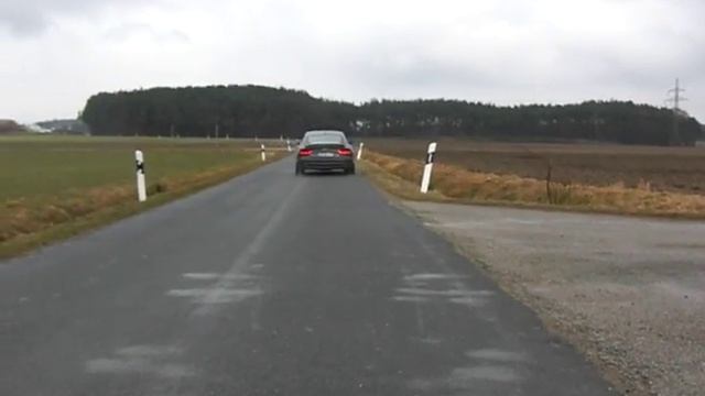 Audi A7 3.0 TFSI launch control accelerating смотреть онлайн