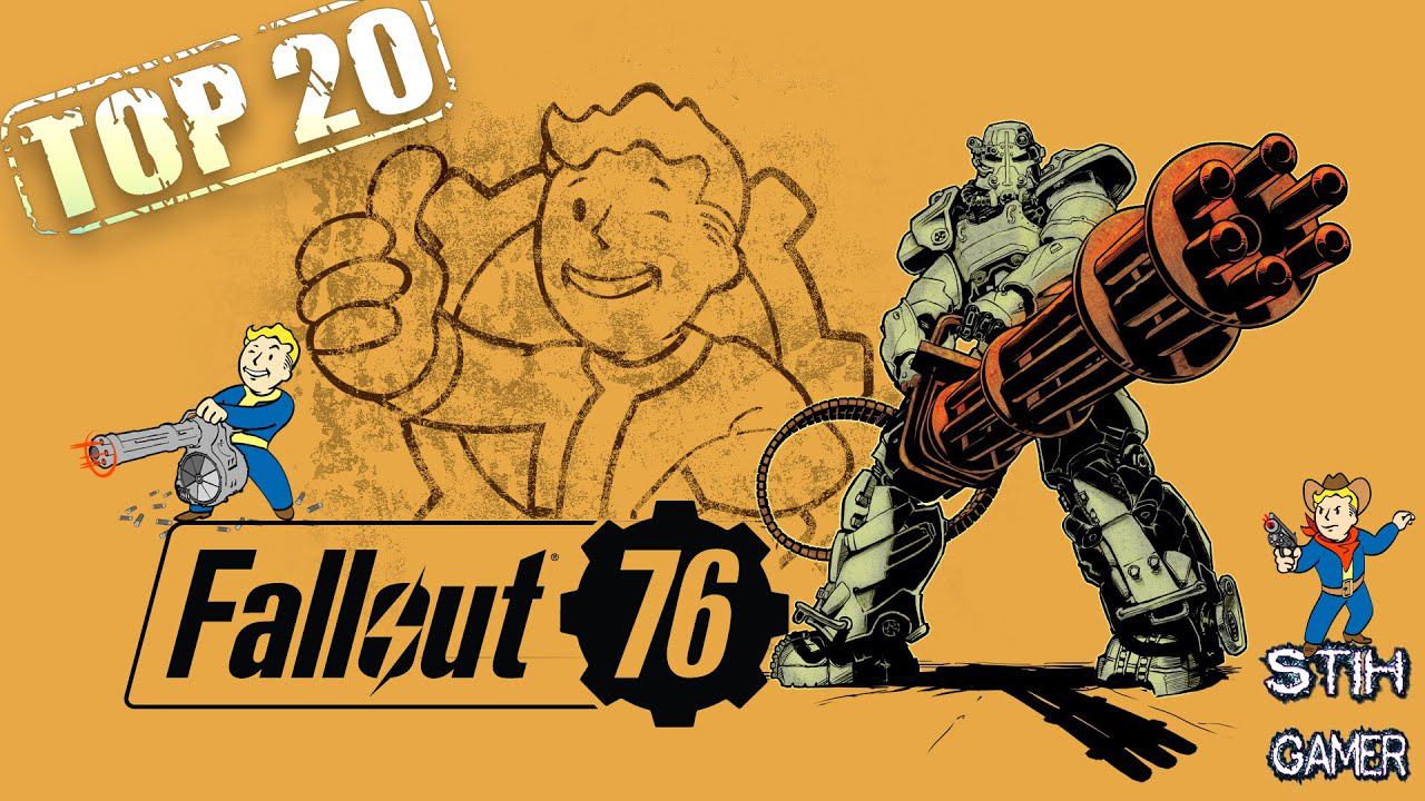 Fallout 76: TOP-20 Легендарное Оружие Последний Розыгрыш + Билды смотреть онлайн