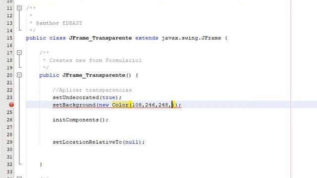 ► 21. ?【JAVA TIPS】VENTANA TRANSPARENTE en JAVA ✔️│Java Tutorial смотреть онлайн