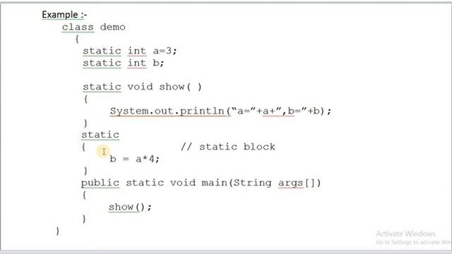 STATIC BLOCK IN JAVA (HINDI) смотреть онлайн