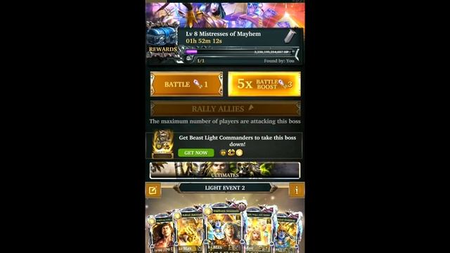 Legendary Game Of Heroes: Afterworld Elegy Team Testing/Event Gameplay (Light Commander) смотреть онлайн