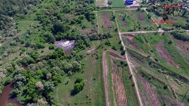 Портившие воздух в ЮЗ районе Воронежа очистные сооружения вид с Квадрокоптера смотреть онлайн