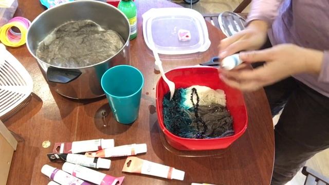 Мастер-класс по прядению пряжи | N 6б окраска шерсти смотреть онлайн