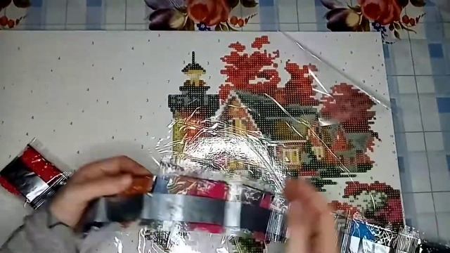 Светофор обзор алмазной раскраски.Тестируем. смотреть онлайн