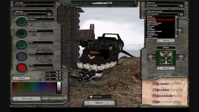 Dawn of war Dark angel skins смотреть онлайн