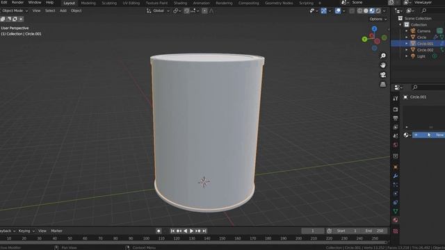 Урок по созданию банки для начинающих в Blender смотреть онлайн