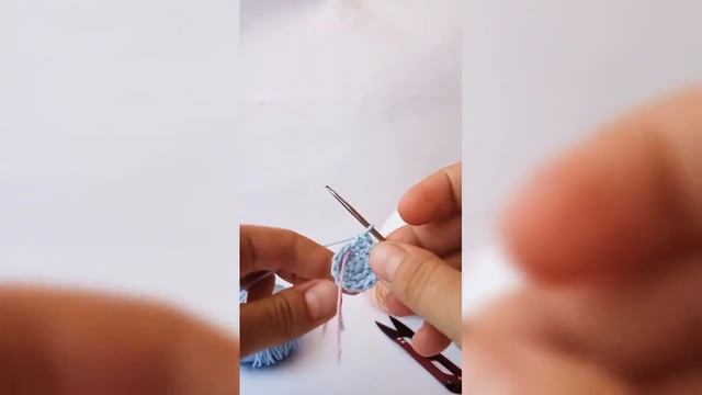 Уроки вязания крючком #7 Как поставить маркер при вязании крючком смотреть онлайн