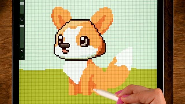 You Can Draw This Pixel Art in PROCREATE - Step by Step Procreate Tutorial смотреть онлайн
