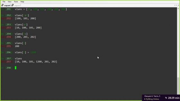 04.3 Типы данных. Числа, строки, списки