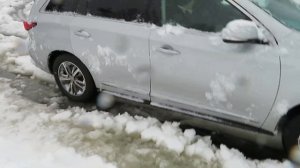 2016 Infiniti QX60 AWD Driving on Snow