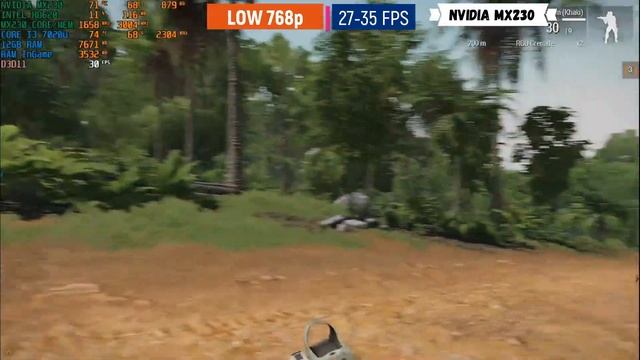 ARMA III on Nvidia MX230 (12GB RAM | Core i3 7020u) смотреть онлайн