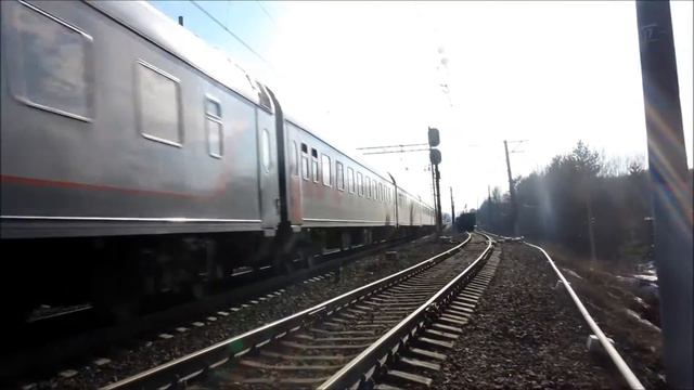 ЭП10 - 006 с поездом 104М "Москва - Брянск-Орловский" смотреть онлайн