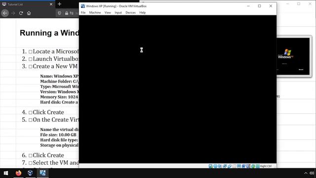Running a Windows XP VM in Virtualbox смотреть онлайн