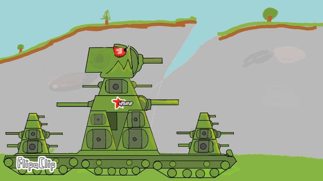 гладиаторский бой между кв44 и адским ратте. мини-серия. #мультики_про_танки#флипаклип #gerand смотреть онлайн