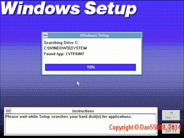 Установка Windows 3.0 на VMware Workstation