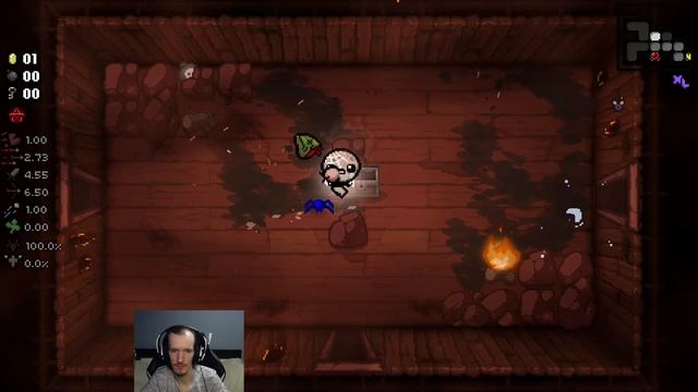 Без мантии, но предметы лучше. Испорченный Лост | The Binding of Isaac: Repentance #40 смотреть онлайн