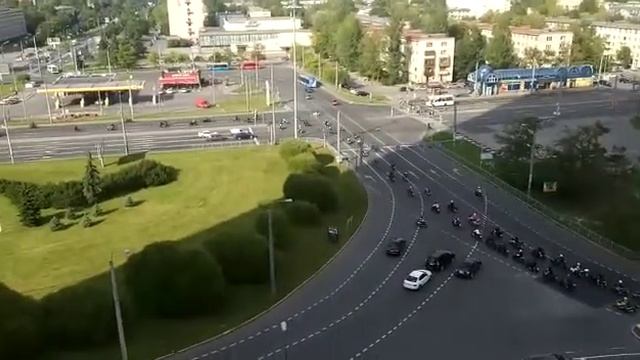 Мото-парад. Санкт-Петербург 2019 смотреть онлайн