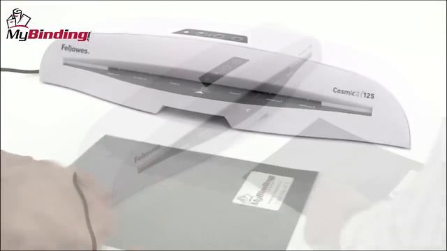 Fellowes Cosmic 2 125 12-Inch Pouch Laminator Demo смотреть онлайн