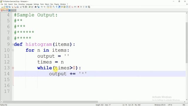 #25 WAP to create a Histogram from a given List of Items in Python | Python Practice смотреть онлайн