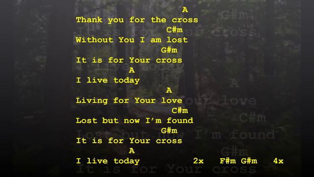 For the Cross - Citipointe Live (Lyrics and Chords) смотреть онлайн