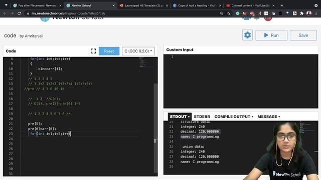 What is prefix sum ? | Range sum queries without updates ? | full explanation in Hindi ?? смотреть онлайн
